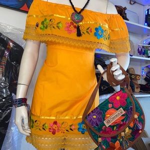 Artesanal dress exported from Mexico!